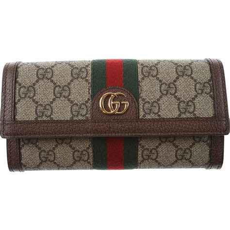 striped gucci wallet women|genuine gucci women wallet.